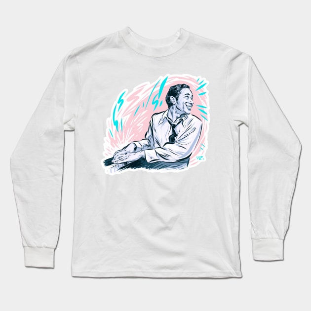 Horace Silver - An illustration by Paul Cemmick Long Sleeve T-Shirt by PLAYDIGITAL2020